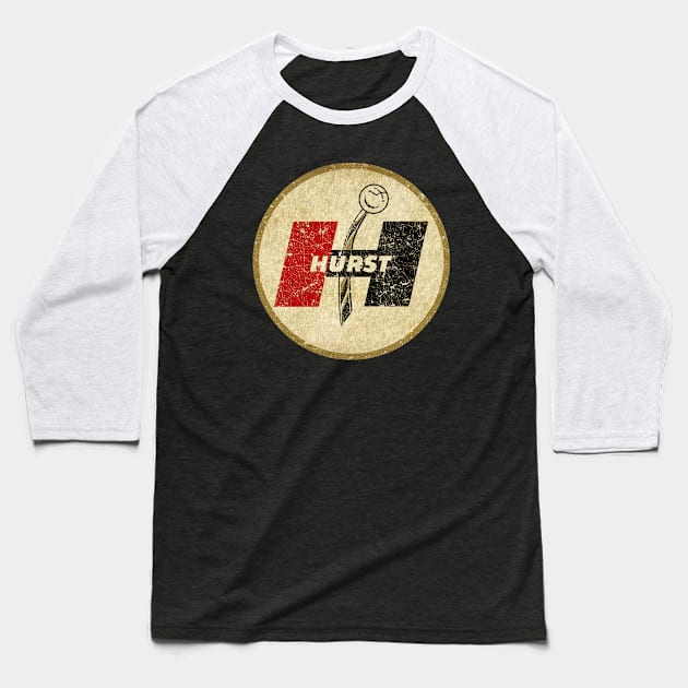 Hurst Performance 1958 Retro Vintage Baseball T-Shirt by Truth & Triggers Podcast